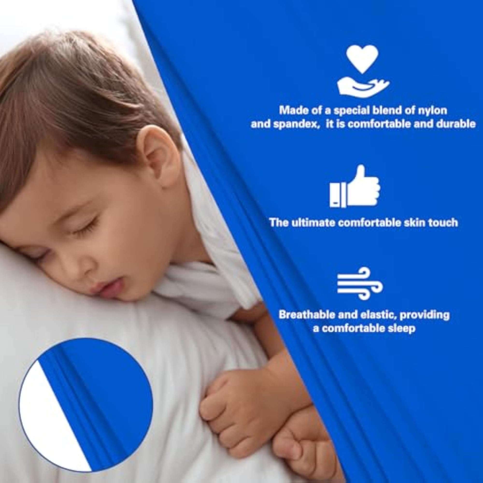 Sensory Compression Sheet for Kids, Breathable Bed Sheet